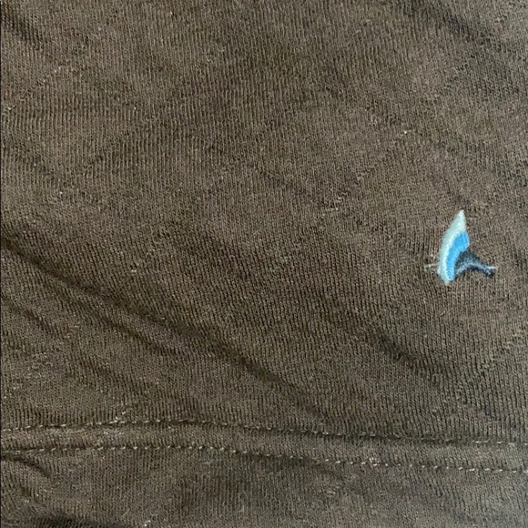 Tailor Vintage Quilted Knit 1/4 Zip - Black Coffee - Picture 5 of 8